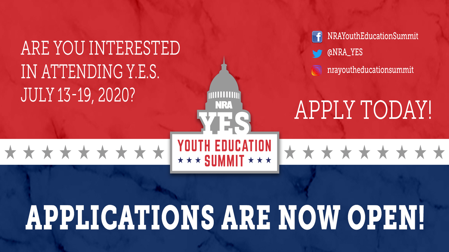 We Want You For Y.E.S. 2020